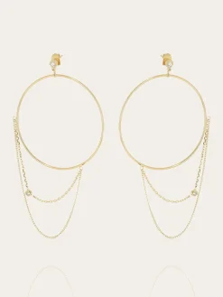 Boucles d'oreilles Amarante