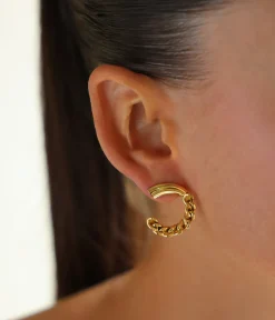 Boucles d'oreilles Carbonio