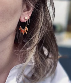 Boucles d'oreilles Chainflowers