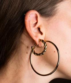 Boucles d'oreilles à clips Calliste