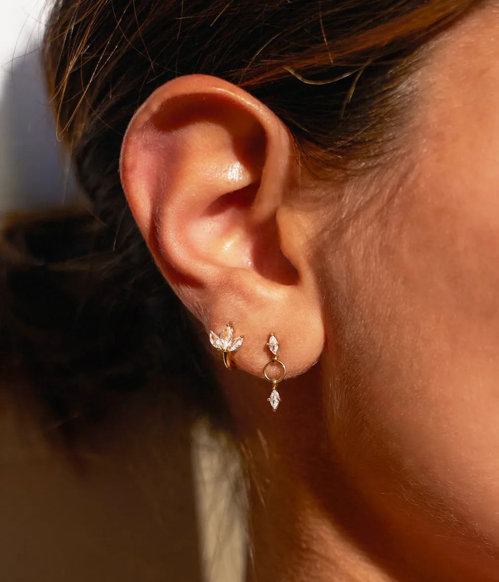 Boucles d'oreilles Clémentine