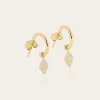 Boucles d'oreilles créoles Claudia