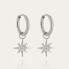 Boucles d'oreilles créoles Isaac