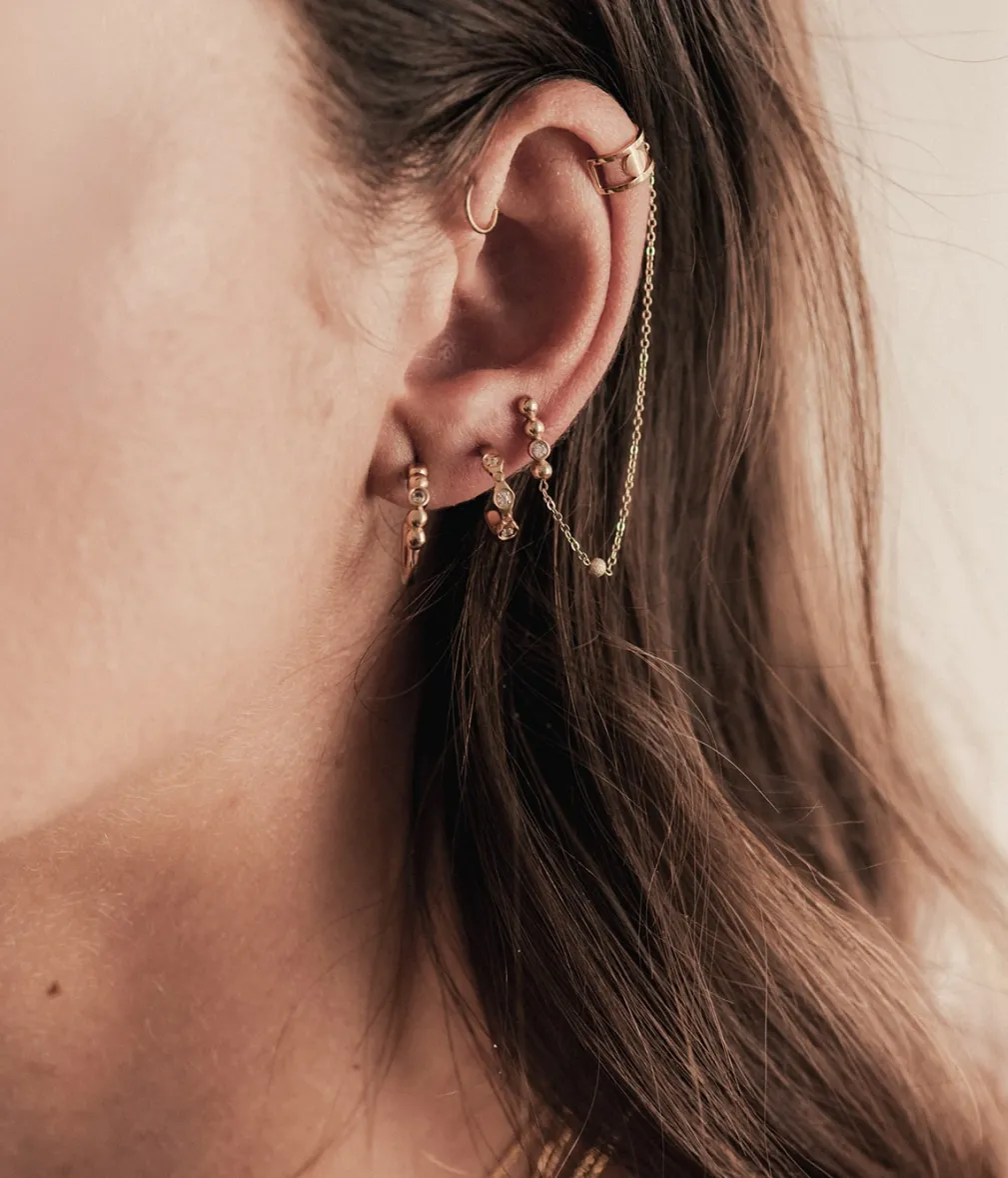 Boucles d'oreilles créoles Muri