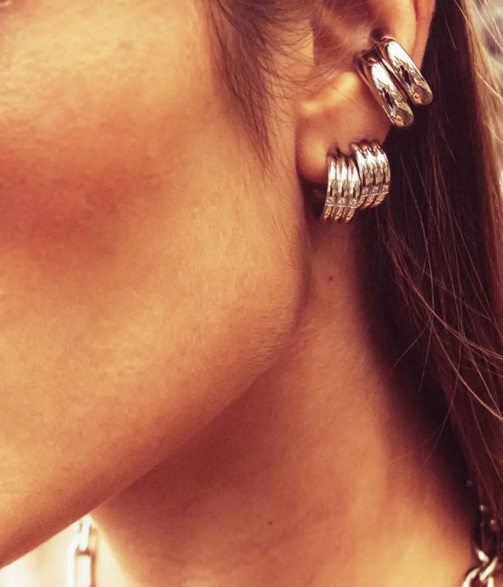 Boucles d'oreilles Damas