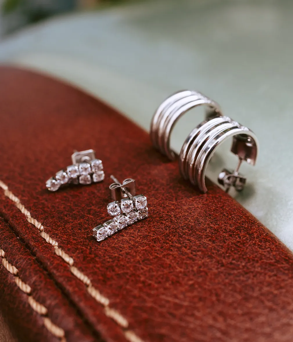 Boucles d'oreilles Damas