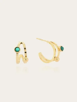 Boucles d'oreilles Demi