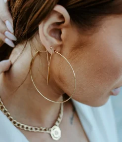 Boucles d'oreilles Hosta