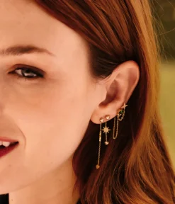 Boucles d'oreilles Newton