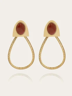 Boucles d'oreilles Obsidia