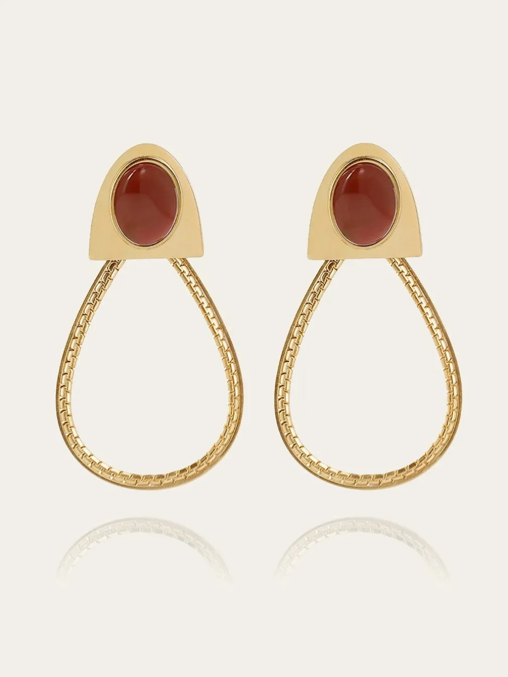 Boucles d'oreilles Obsidia