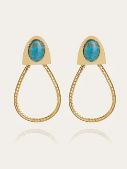 Boucles d'oreilles Obsidia