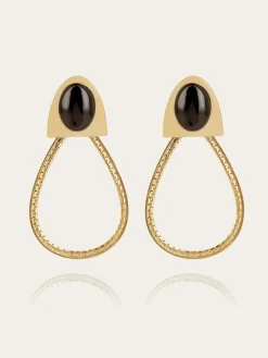Boucles d'oreilles Obsidia