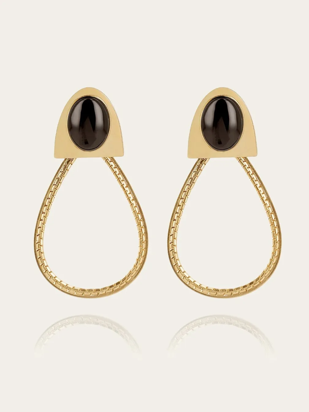 Boucles d'oreilles Obsidia