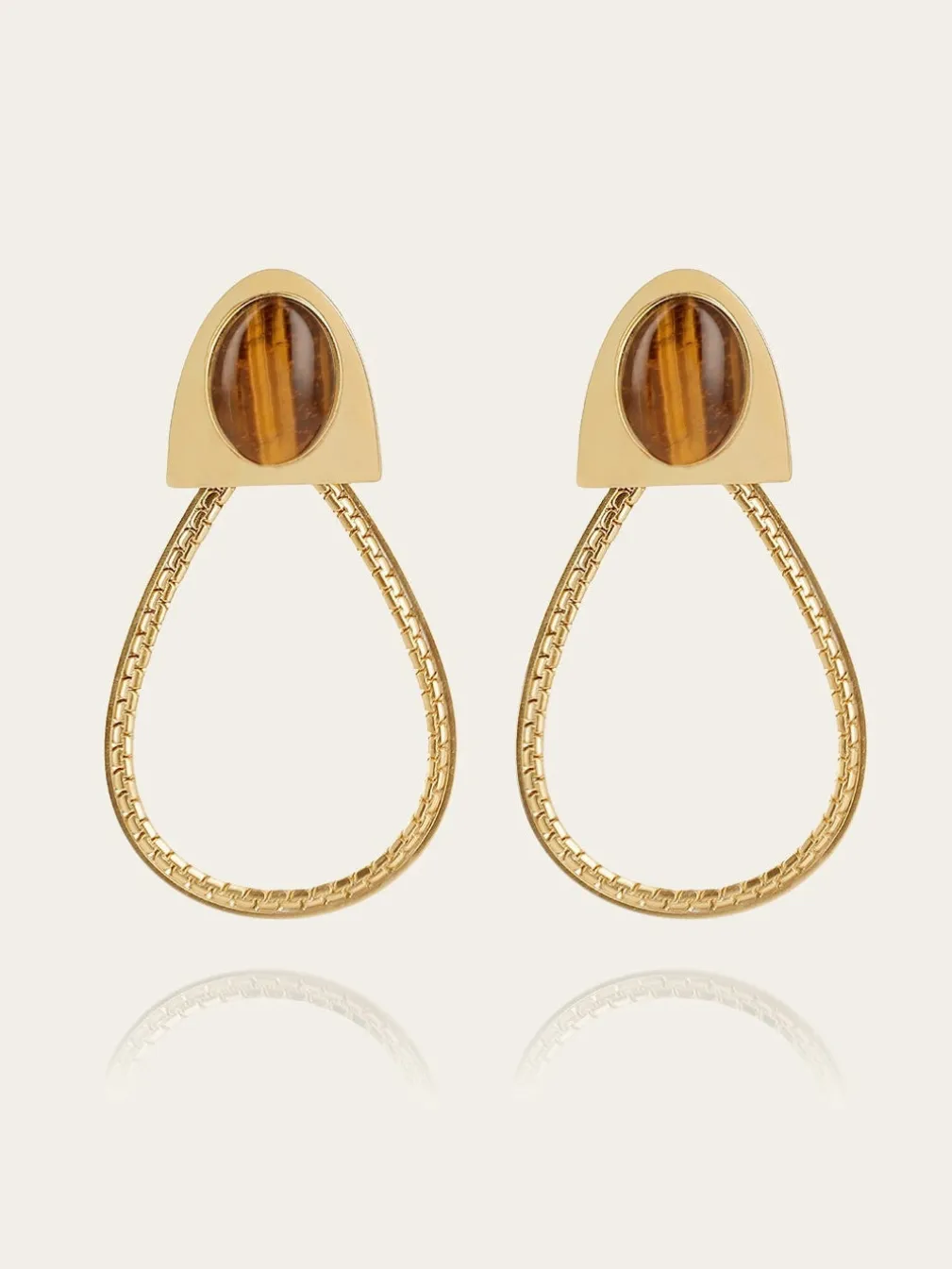 Boucles d'oreilles Obsidia