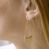 Boucles d'oreilles Pagne