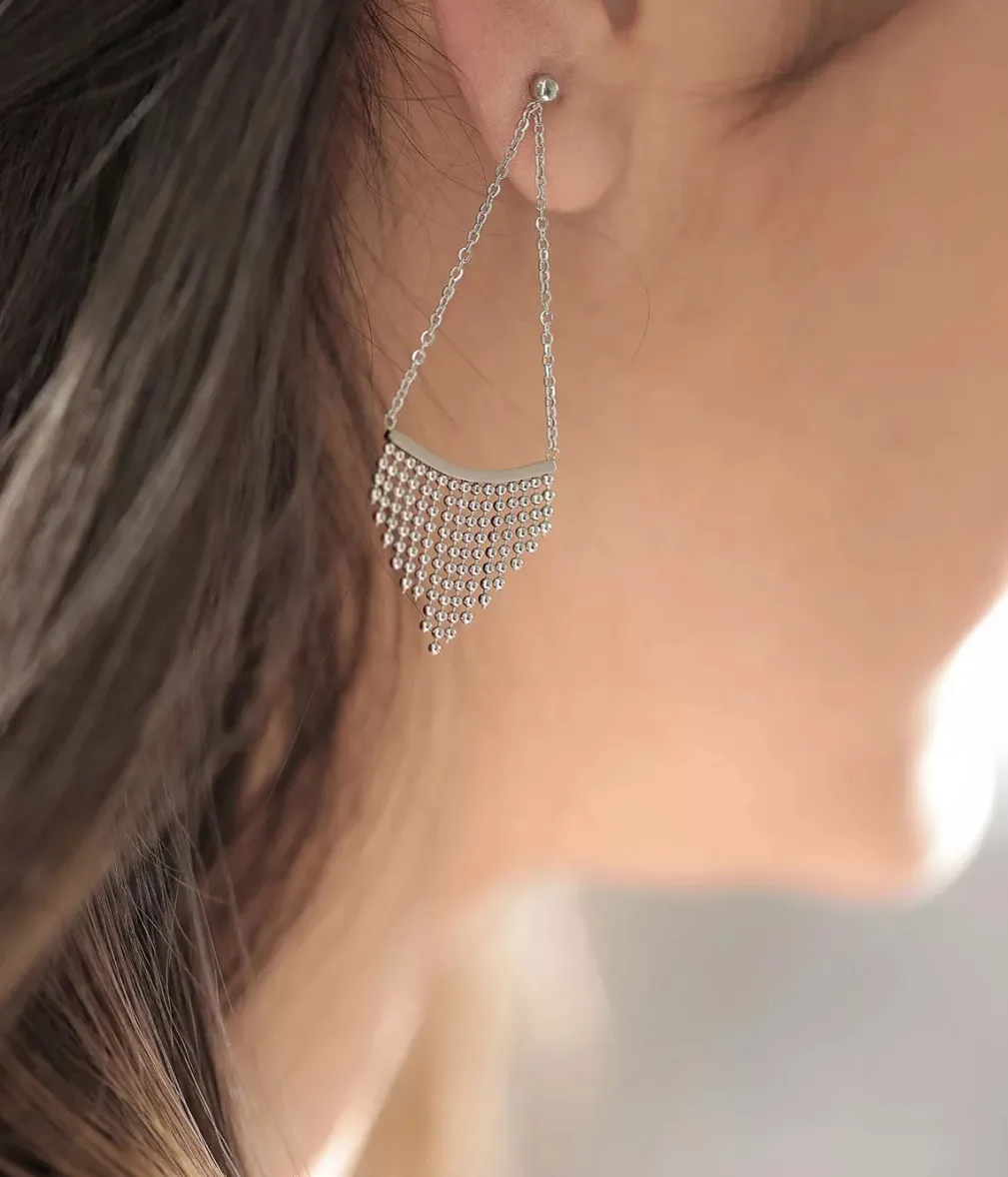 Boucles d'oreilles Pagne