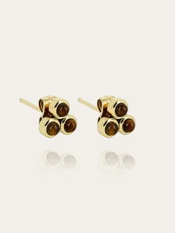 Boucles d'oreilles puces Tiradente
