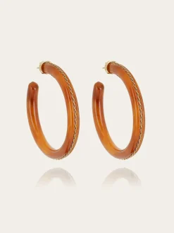 Boucles d'oreilles Rhodo