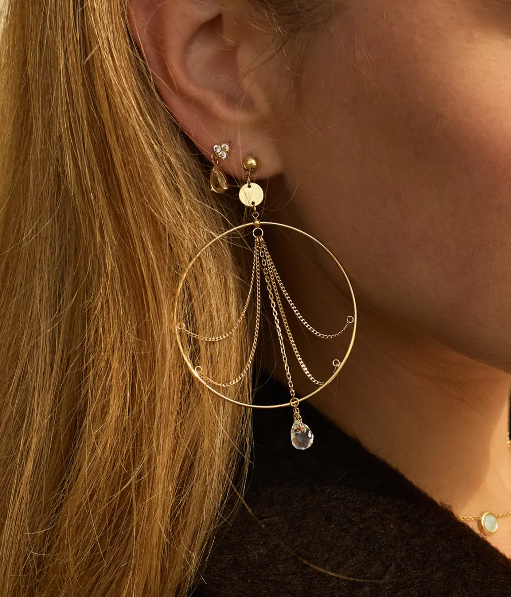 Boucles d'oreilles Solstice