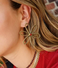 Boucles d'oreilles Sunflower