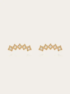 Mini boucles d'oreilles Cassis